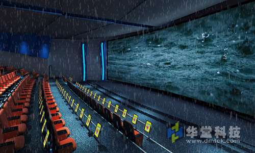 华堂科技4D、5D动感影院场景效果演示介绍-下雨模拟